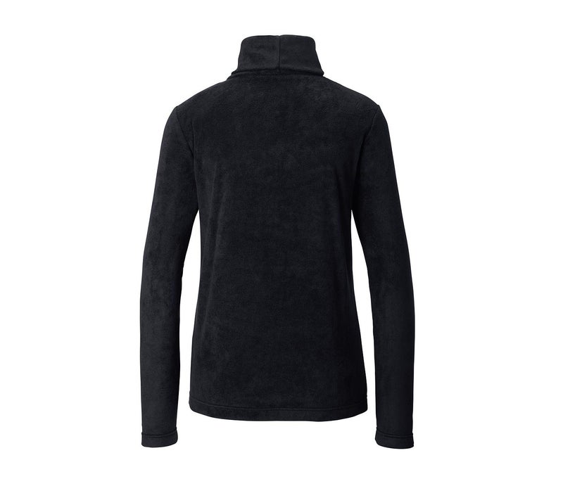 Tchibo Women Mock Neck Plain Sweater, Navy - Image 2