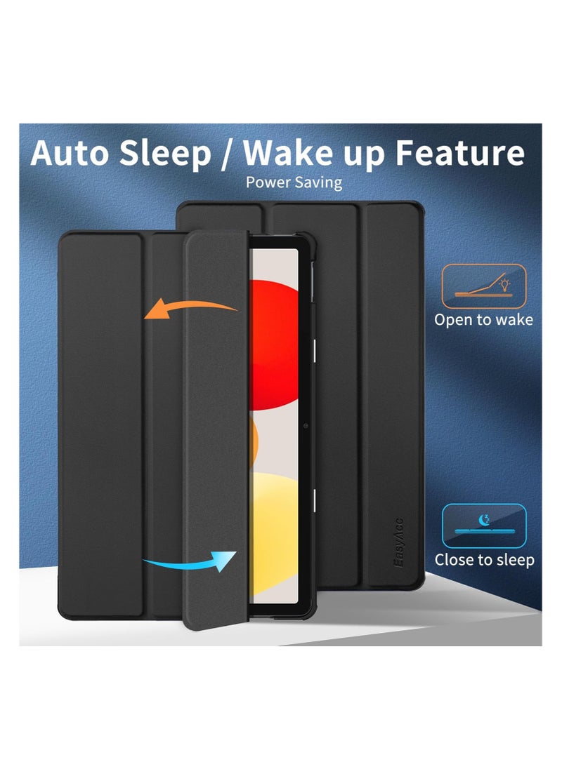EVO Case Compatible with Redmi Pad SE 11 Inch 2023, Protective Case with Car Sleep/Wake Stand, Protective Case, Black  - Image 3