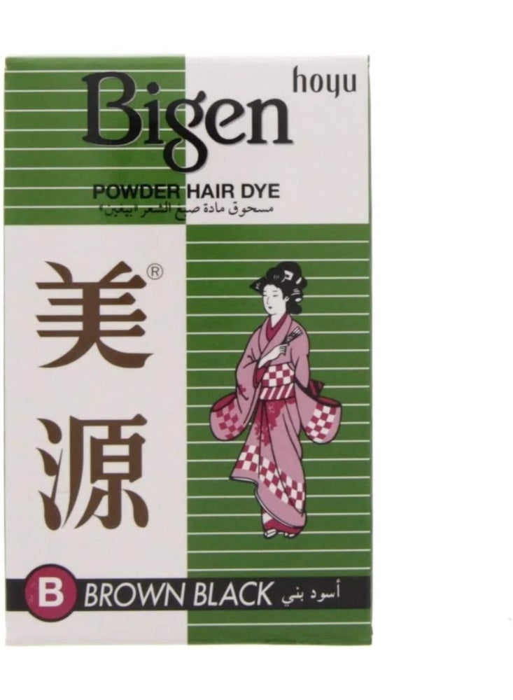 بايجن بيجون صبغة بودرة اسود بني