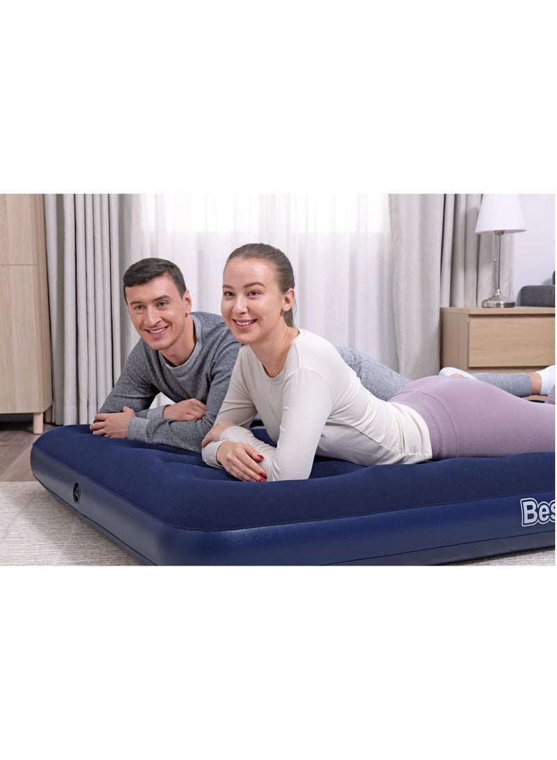 Bestway® Air Mattress Full with Handheld Electric Pump 1.91 m x 1.37 m x 22 cm - Image 2