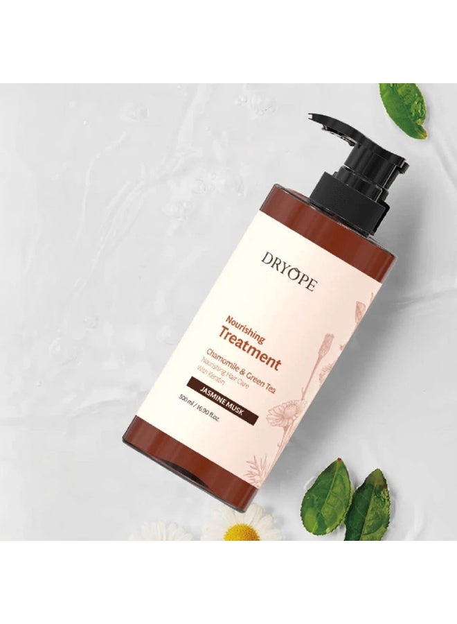 Dryope NOURSING TREATMENT 500mL - JASMINE MUSK - Image 2