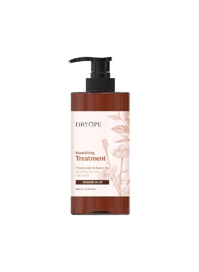 Dryope NOURSING TREATMENT 500mL - JASMINE MUSK - Image 1