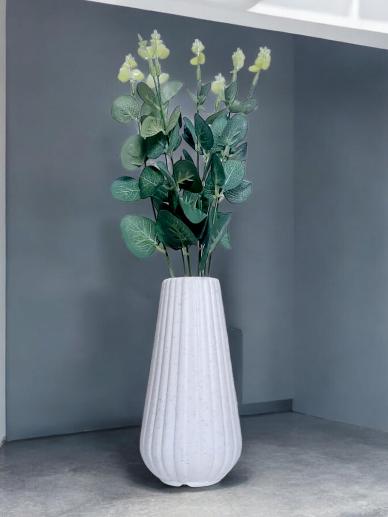 Flora Planet Artificial Flowers Bunch with Pot – 45cm Height | Artificial Plants with Pot for Stylish Home Decor | Flower Vase Fillers with Plastic Flowers | Ideal Flowers for Vase Decoration - Image 2