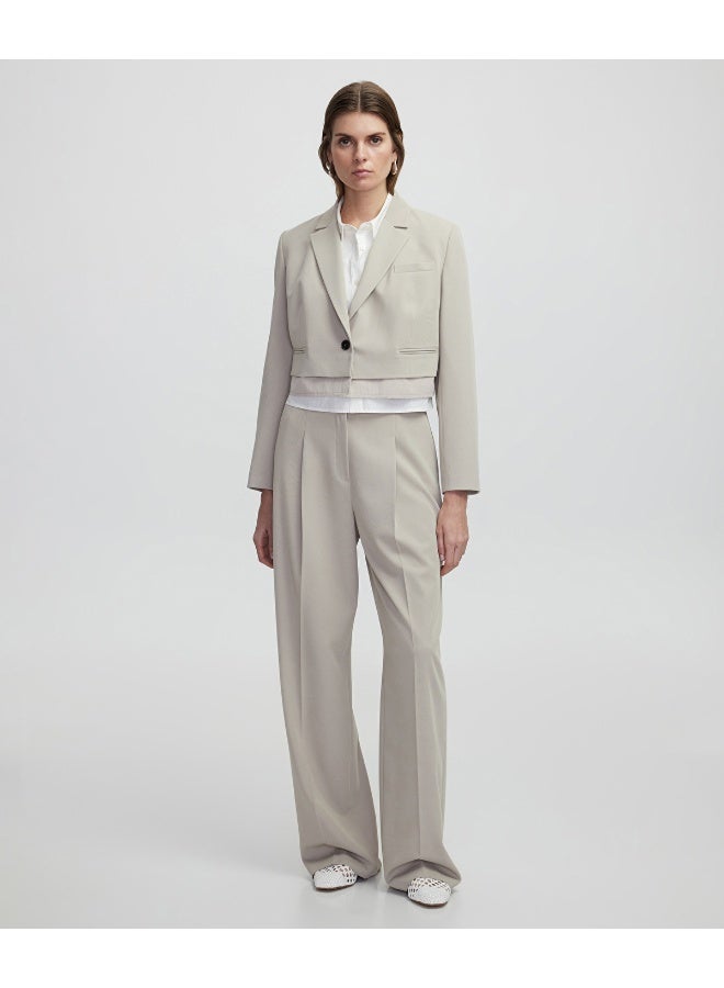 Ipekyol Mixed Media Blazer - Image 5