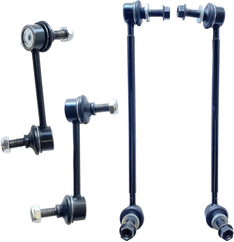 HHCM 4pc Front Rear Sway Bar Link Kit K750901 K750902 K750945 K750946 for Subaru Crosstrek 2018-2019, for Subaru Forester 2019-2020, Rear Stabilizer Bar Links and Front Sway Bar End Links - Image 1