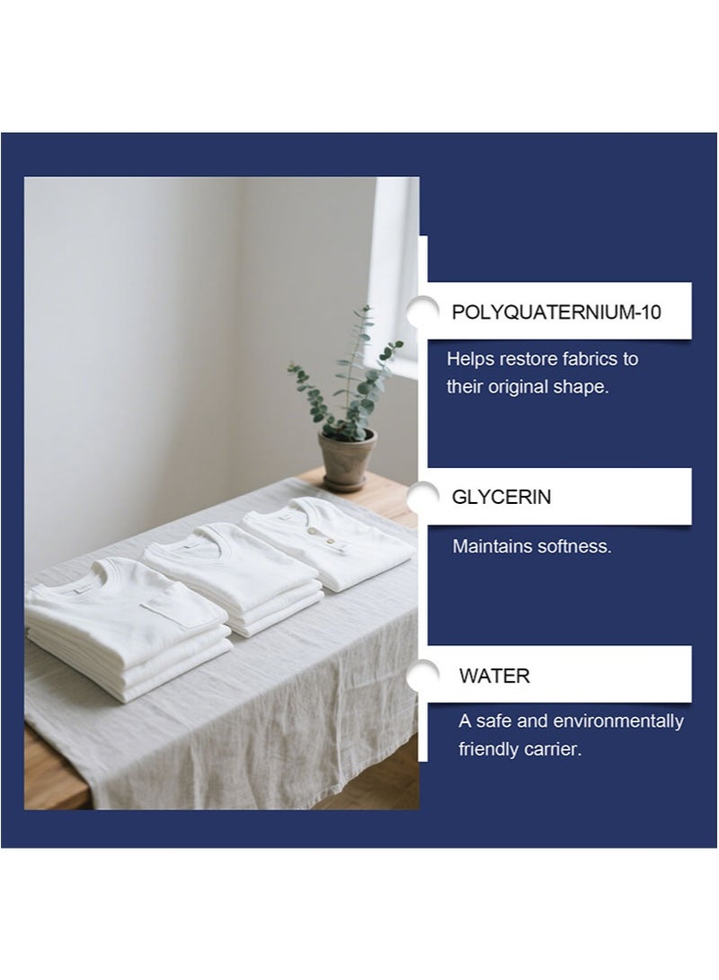 Jakehoe مزيل التجاعيد، مزيل للكهرباء الساكنة، مساعد كي الملابس مثالي للمساكن الجامعية، المنازل، السفر، العطلات الشاطئية، الخريف، الصيف، وأكثر من ذلك (100 مل) - Image 5