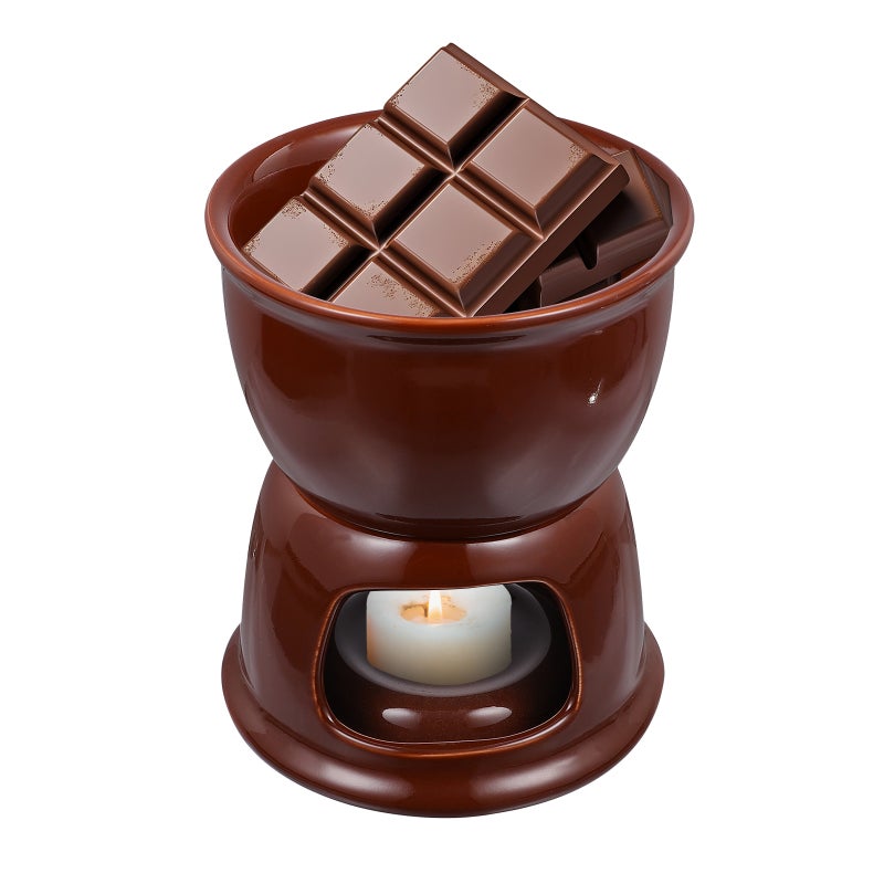 1 Set Ceramic Cheese Fondue Cheese Melting Pot Chocolate Melting Stove - Image 4
