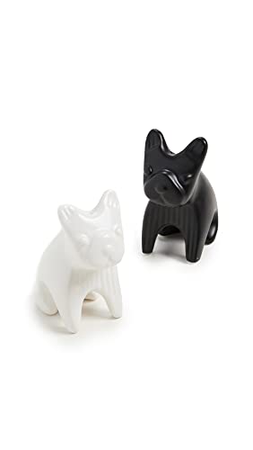 Jonathan Adler جوناتان أدلر بولدوغ فرنسي ملح وفلفل، أسود/أبيض، مقاس واحد، (31830) - Image 5