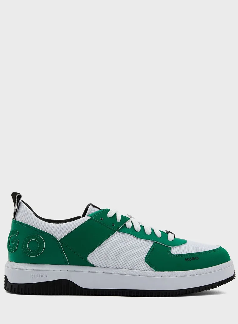 HUGO Lace Up Low Top Sneakers