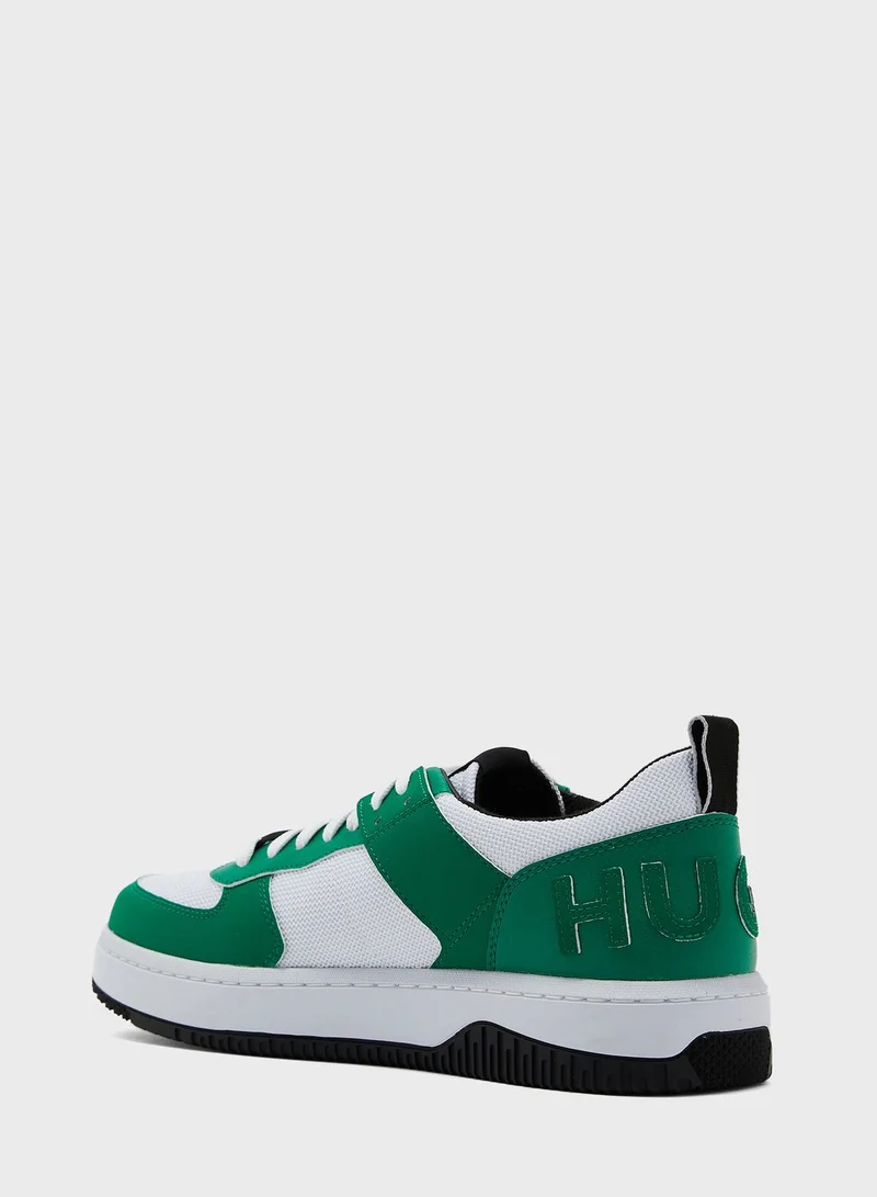 HUGO Lace Up Low Top Sneakers