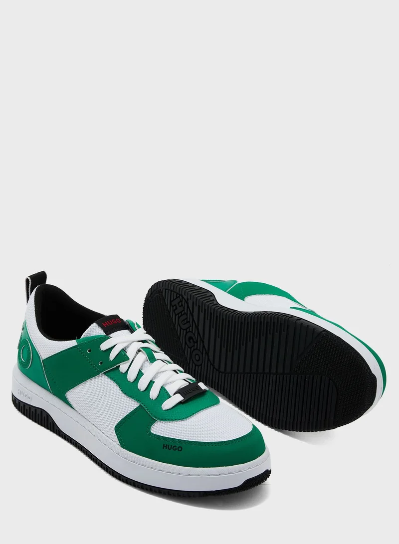 HUGO Lace Up Low Top Sneakers