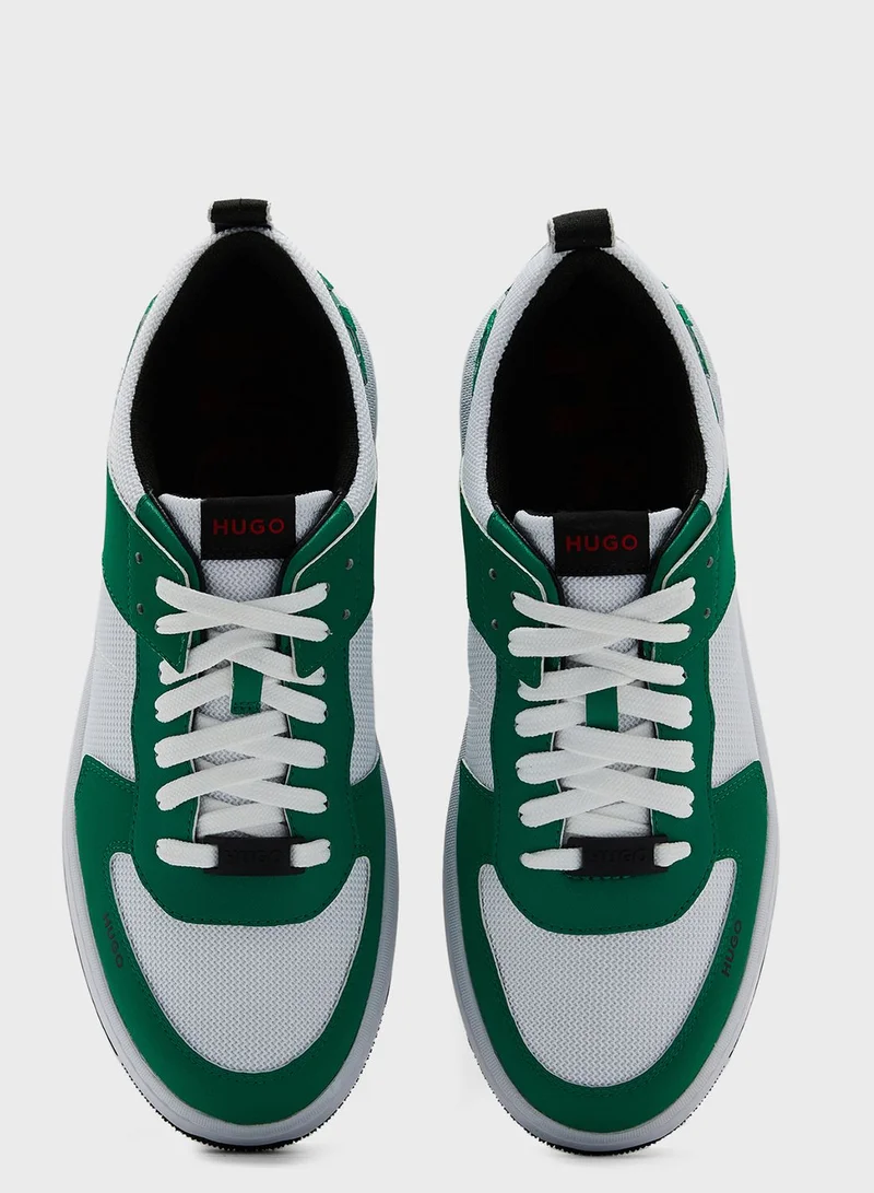 HUGO Lace Up Low Top Sneakers