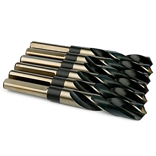 LEPEVNEY 14mm Reduced Shank Twist Drill Bit with 1/2 Inch Shank for Stainless Steel Aluminum Alloy Metal Copper Plastic Wood, Made of High Speed Steel 4341, Ideal for Drilling Steel Plate - Image 5