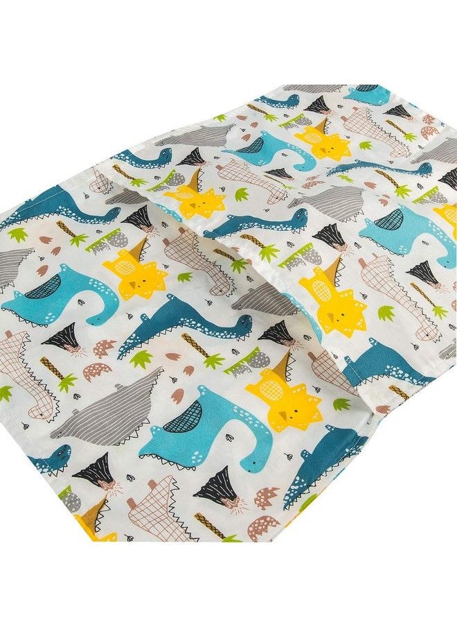 ALVABABY - Toddler Pillowcases Cotton Pillow Cover Fits 14X19 Or 13 X 18 Kids Bedding Pillow 2 Pack Large Pillow Covers Envelope For Babies Children Boys Girls Sleeping And Travel Dinosaurs 2L Tpw10 - Image 1