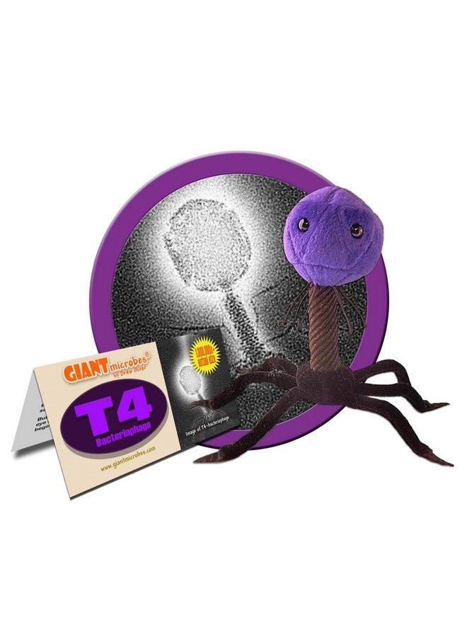 Giant Microbes T4 (T4-Bacteriophage) Plush Toy - Image 1