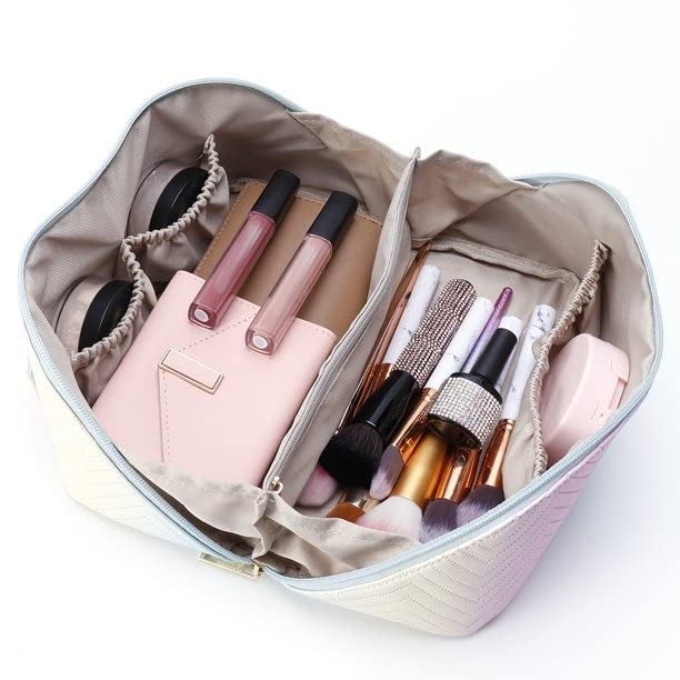 BK10 IMPORT & EXPORT BK 10 IMPORT & EXPORT Multi Color Handheld Soft Light Weight Women Cosmetic Pouch/Make Up Bag/Angel Pouch/Travel Cosmetic Bag for Organize Storage(Assorted Color, Nylon) - Image 3