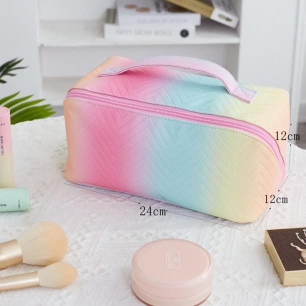 BK10 IMPORT & EXPORT BK 10 IMPORT & EXPORT Multi Color Handheld Soft Light Weight Women Cosmetic Pouch/Make Up Bag/Angel Pouch/Travel Cosmetic Bag for Organize Storage(Assorted Color, Nylon) - Image 2