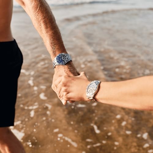 MIDO Ocean Star 39 - Swiss Automatic Watch for Men & Women - 39mm Stainless Steel Case - Blue Dial - Stainless Steel Bracelet - M0269071104100 - Image 2