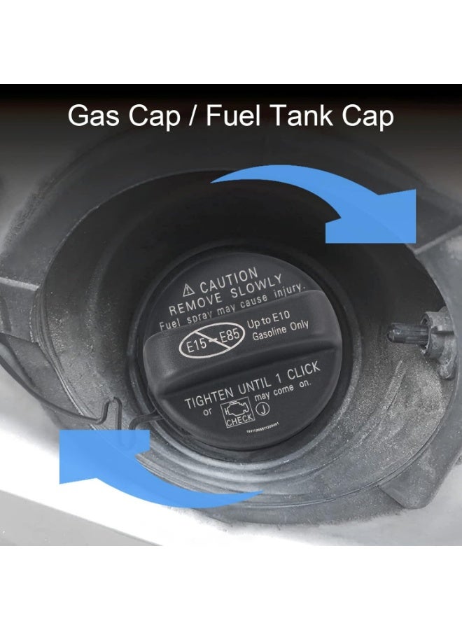 Gas Cap 77300-06040 - Fuel Tank Cap Replacement For Toyota Scion, 4Runner, Avalon, Camry, Corolla, Highlander, Matrix, RAV4, Tacoma - Lexus ES350, GS350, GS460, LX470, xA, More - Image 2
