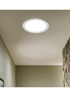 ACK AP01-01530 15W Round Recessed LED Panel 6500K White  - Image 3