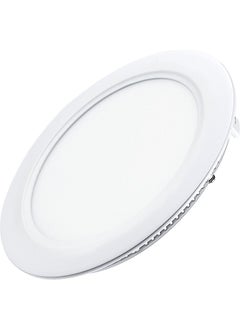 ACK AP01-01530 15W Round Recessed LED Panel 6500K White  - Image 1