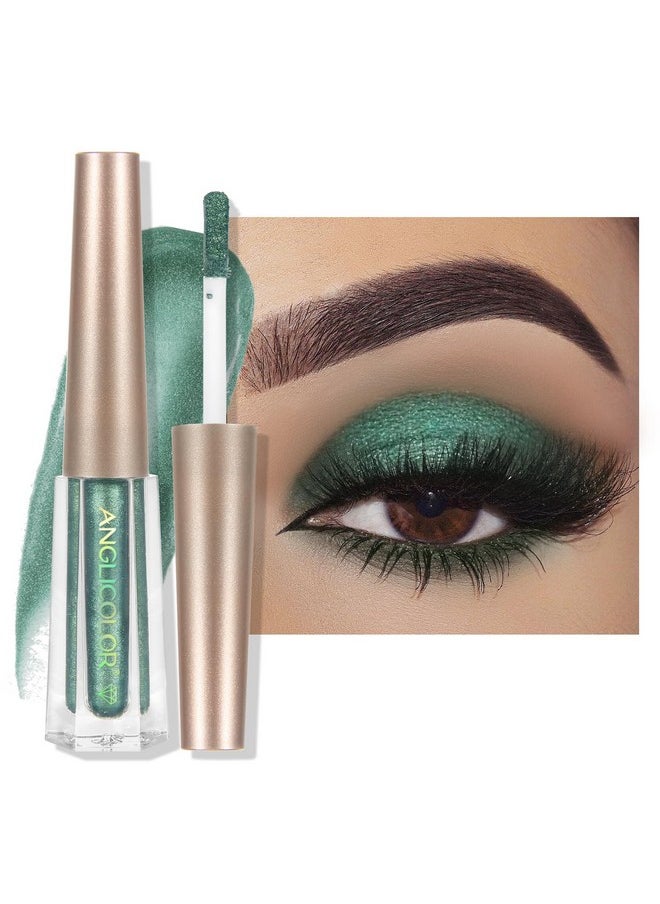 Anglicolor Anglicolor Glitter Eyeshadow Diamond, Liquid Eyeshadow Long-Lasting Quick-Dry, Lightweight Smooth, Shimmer Eyeshadow, Metals Gloss Sparkling Eyeliner Pen, Cosmetics Gift for Girls and Women  - Image 1