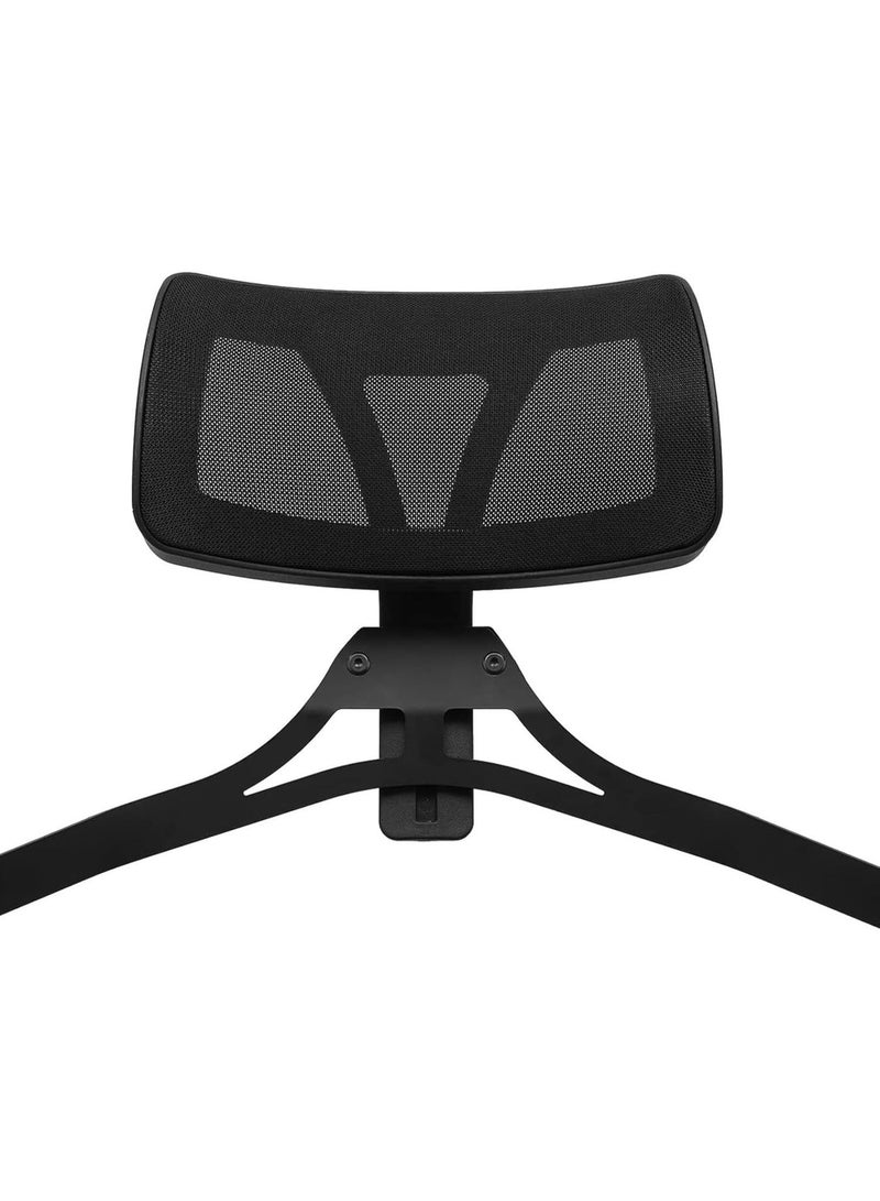 LA PERLA TECH  Professional Folding Makeup Artist Chair Makeup Chair, Portable Folding Directors Makeup Artist Chair With Headrest, Aluminum Black Tall Folding Directors Chair With Adjustable Height For Beauty Salon - Image 2
