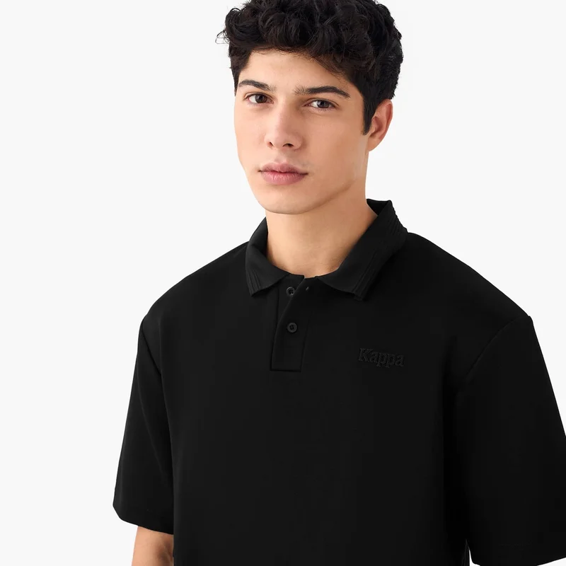 كابا تيشيرت بولو مطرز بشعار كابا