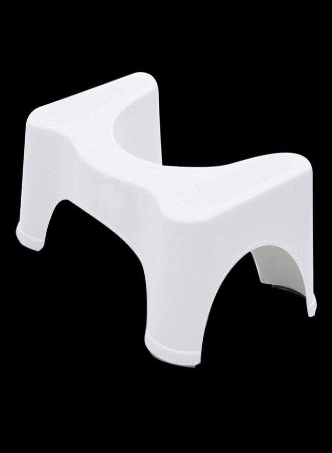 Sevia Western Toilet Squat Stool Non-Slip Height Adjustable Comfortable Foot Step for Potty Training Kids and Adults (White) - Image 5