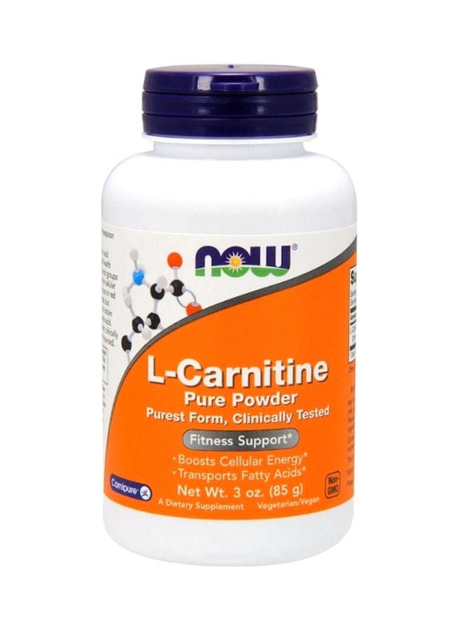 Now Foods L-Carnitine 85g Pure Powder - Image 1
