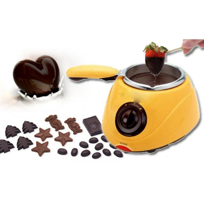 GETZET GETZET Chocolate Fountain Fondue Melt Pot Household DIY Dessert Machine Electric Household Oven Melting Pot Household DIY Machine for Kitchen Tool 220V 240W  - Image 3
