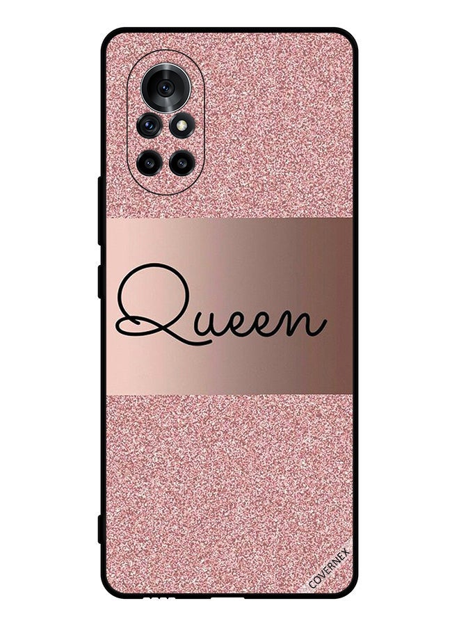 Covernex Protective Case Cover For Huawei Nova 8 5G Queen Glitters Background - Image 1