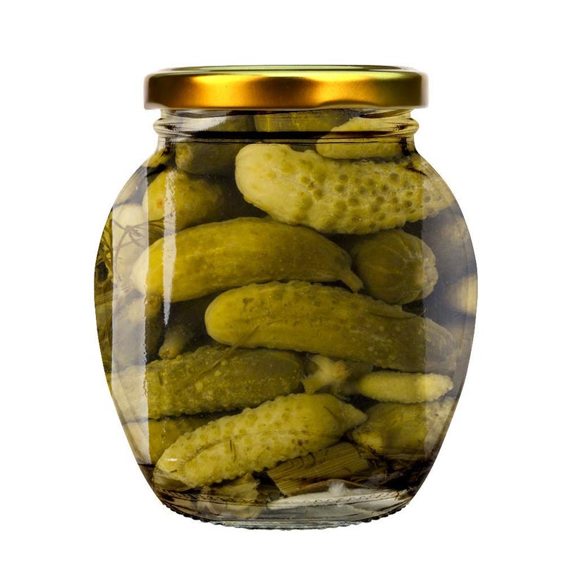Cloudsell Picasso Glass Jars with Airtight Lid Gold400 ml 6 - Image 3