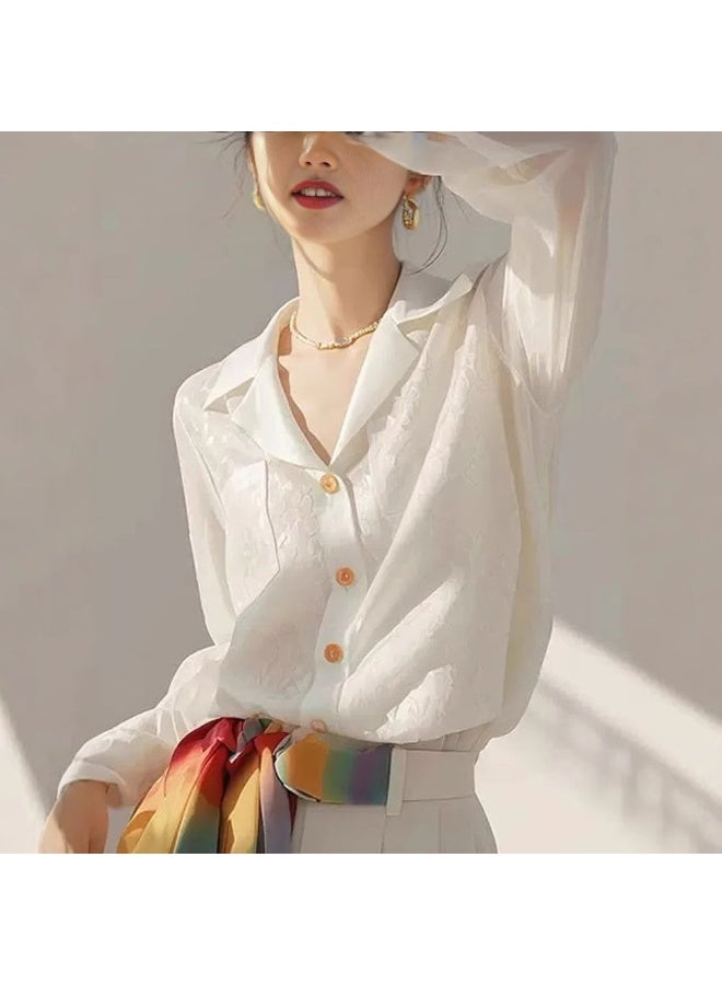 Shougu New Style Casual Women's Professional Commuting Shirt  - Image 3