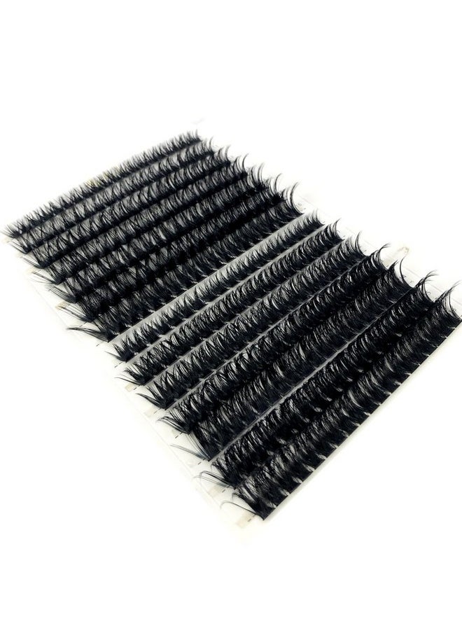 HBZGTLAD - 30D40D50D60D80D Mink Eyelashes 280 Bundles Natural Eyelash Extension 3D Russia Volume Individual Eyelash Cluster Makeup Tools Lashes (60D 80Dd Curl0.07Mmmix) - Image 1
