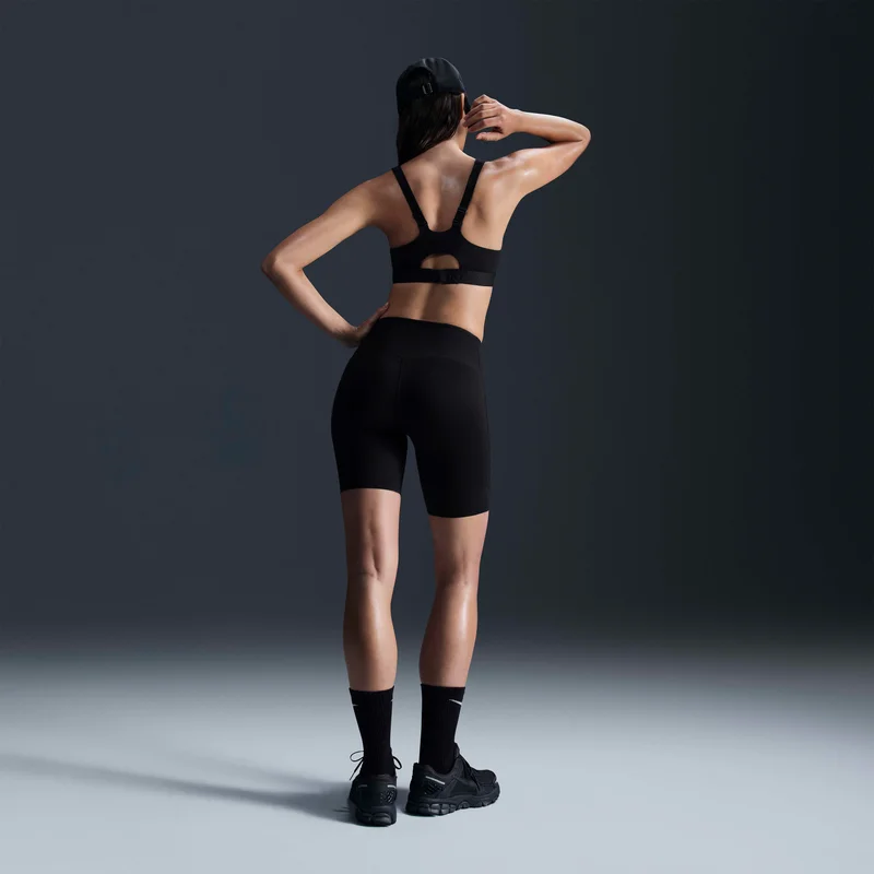 Nike Black Women's Indy High-Support Training Sports Bra for Women | Best Price UAE