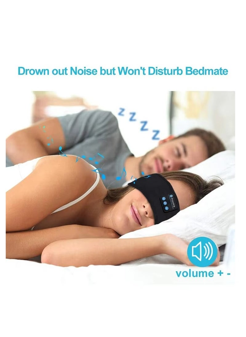 Fone Bluetooth Earphones Sports Sleeping Headband Elastic Wireless Headphones Music Eye Mask Wireless Bluetooth Headset Headband - Image 5