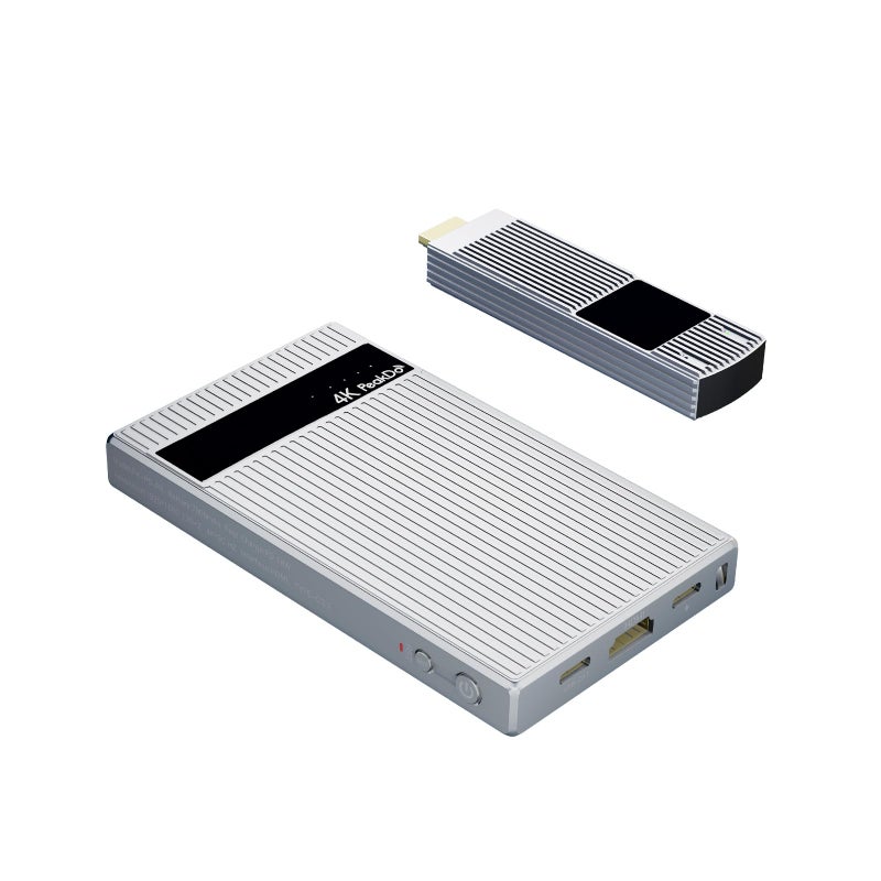 PeakDo Wireless HDMI Transmitter and Receiver 4K30Hz0 Latency Wireless HDMI with Battery60GHz 100Ft Wireless Kit for Video Streaming to MonitorTVAR Glasses from PS54XboxSwitchLaptopPC - Image 2