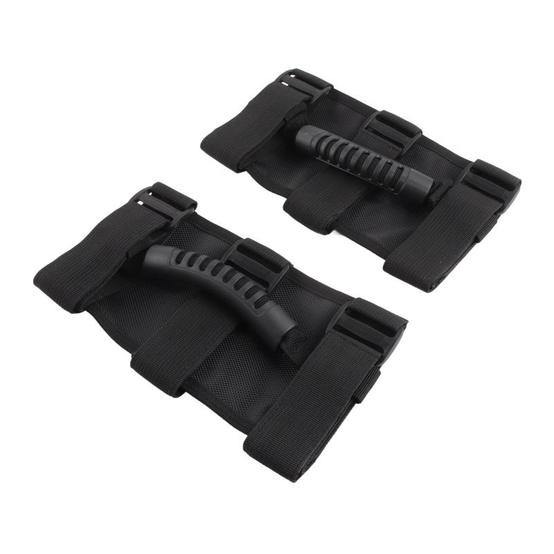 2pcs Car Roof Grab Bars Hand Hold Grip Handles for YJ TJ JK JKU 1995‑2007 - Image 1