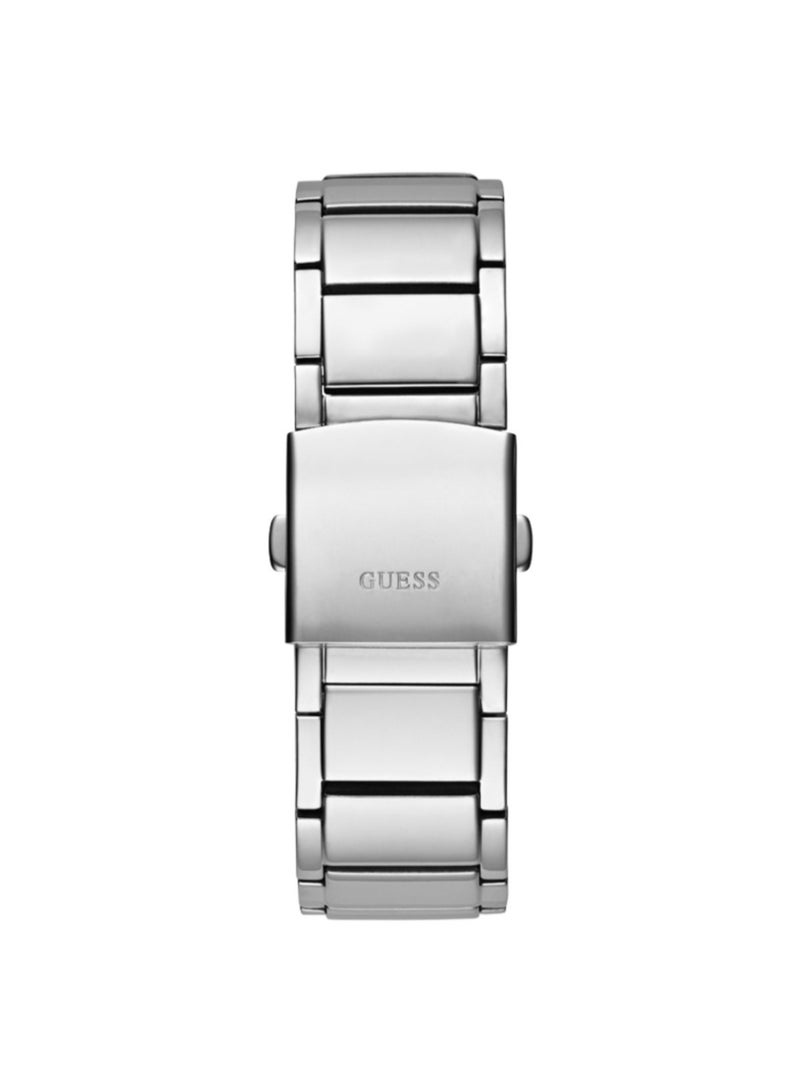 GUESS Men's Blue Multi-function Stainless Steel Strap Watch - GW0624G1 - Image 4