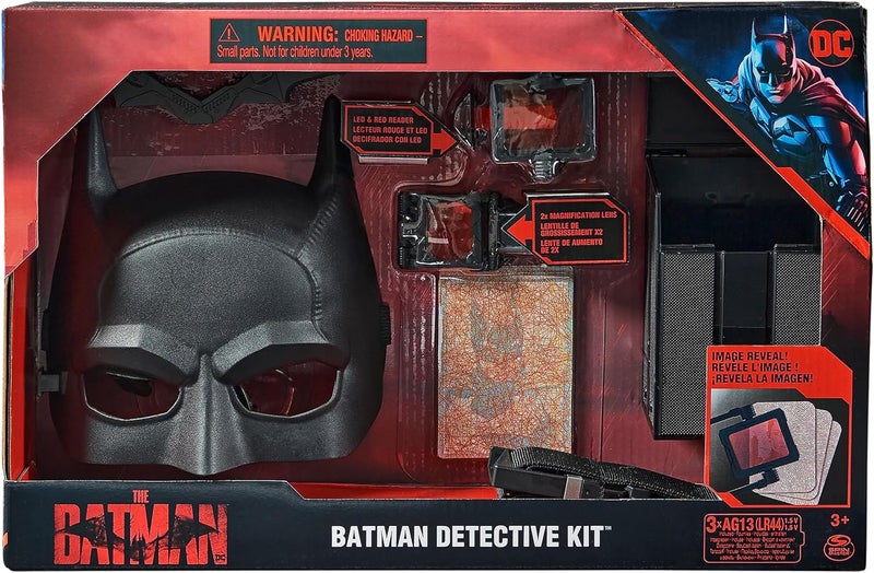 SPIN MASTER DC Batman Detective Role Playset with Mask, Utility Belt, and Clue Cards - Image 2