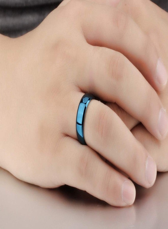 SORELLAZ Sorella'z Mens Solid Blue Metal US9 Ring - Image 2