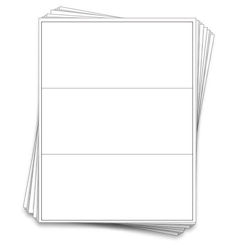 Dashleigh Waterproof Bottle Labels 8x3.5-30 Printable Vinyl Stickers for Inkjet - Custom Labels for 16oz Boston Round, Beer & Water Bottles (White Waterproof Vinyl Inkjet) - Image 1