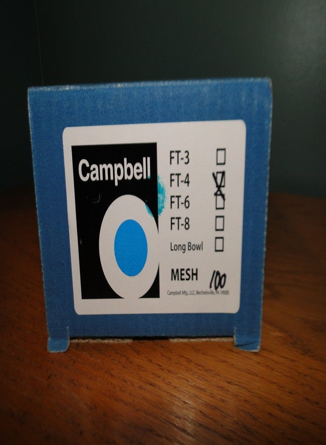 كامبيل فلتر مياه شبكي Campbell FT4-100 بقطر 1 بوصة، مضخة ري الآبار، صنع في الولايات المتحدة الأمريكية - Image 2