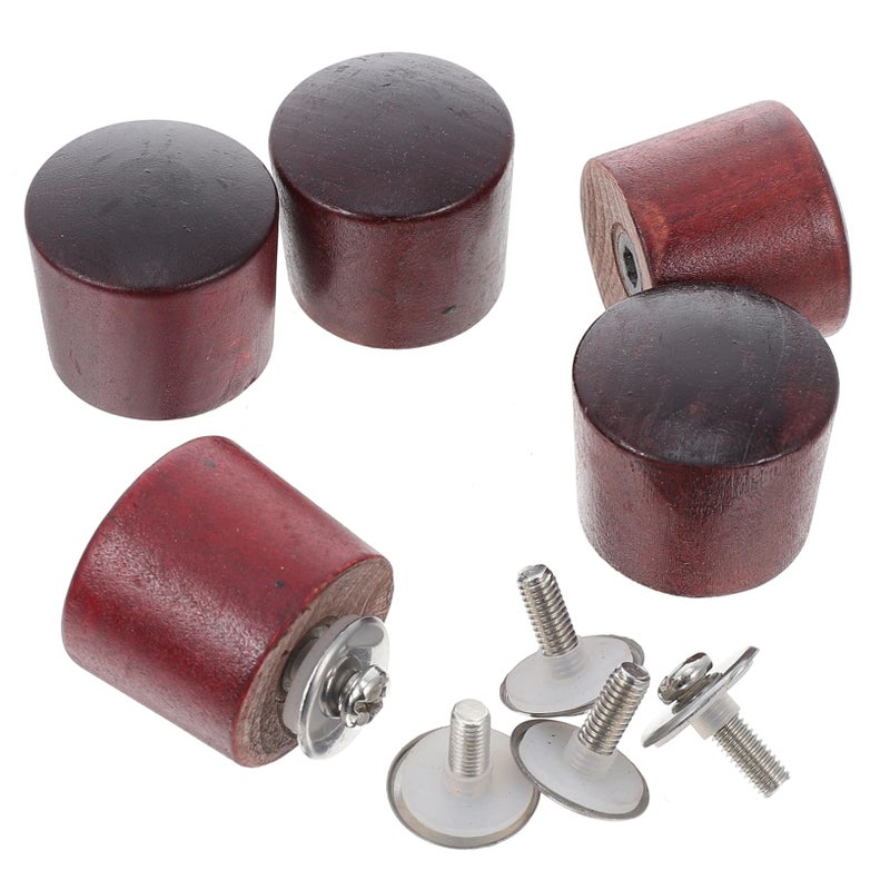 Wooden Pot Lid Knobs Microwave Cover Handle 5 Sets For Pots And Pans - Image 2