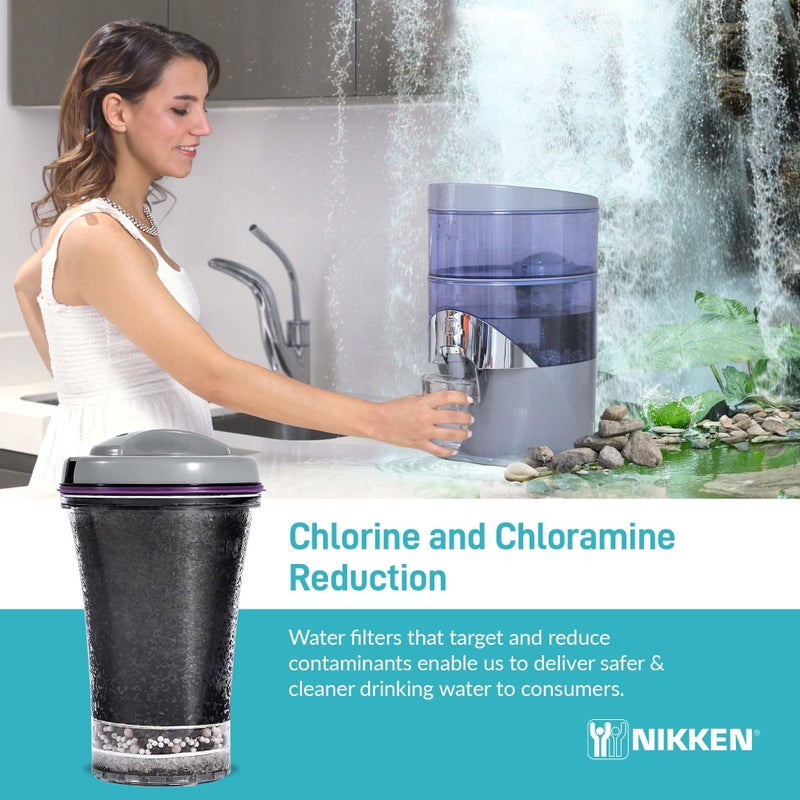 Nikken PiMag Waterfall® System Filter Cartridge 13845 Replacement for PiMag Waterfall® System 1384 & 13681 - PiMag Waterfall® System Components - Provides Up to 45 liters Alkaline Water a day - Image 4