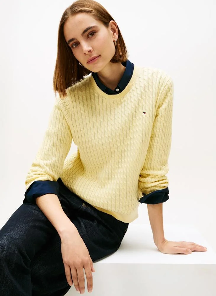 TOMMY HILFIGER Logo Pullover Sweater