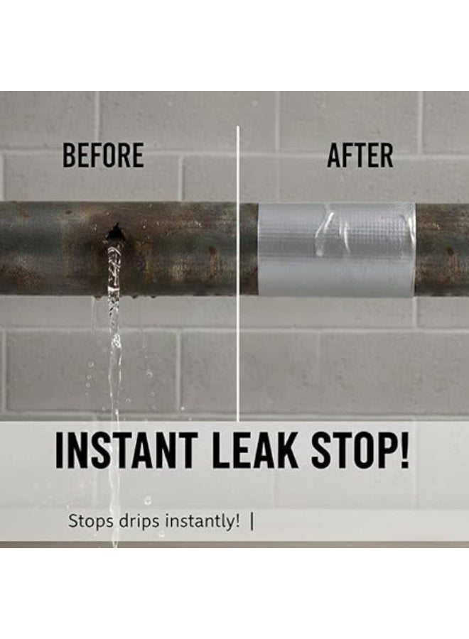 Spaceshoop HeavyDuty Waterproof Pipe Repair Tape Ultimate Leak Stopper 5 Meters Medium - Image 2