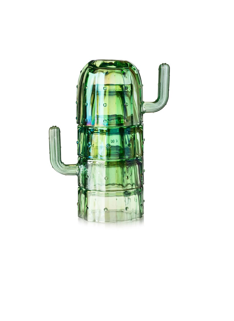 Dania - Glass Drinks Set 1.5 Liter Jug With 4 Cups 300 Ml - Image 1