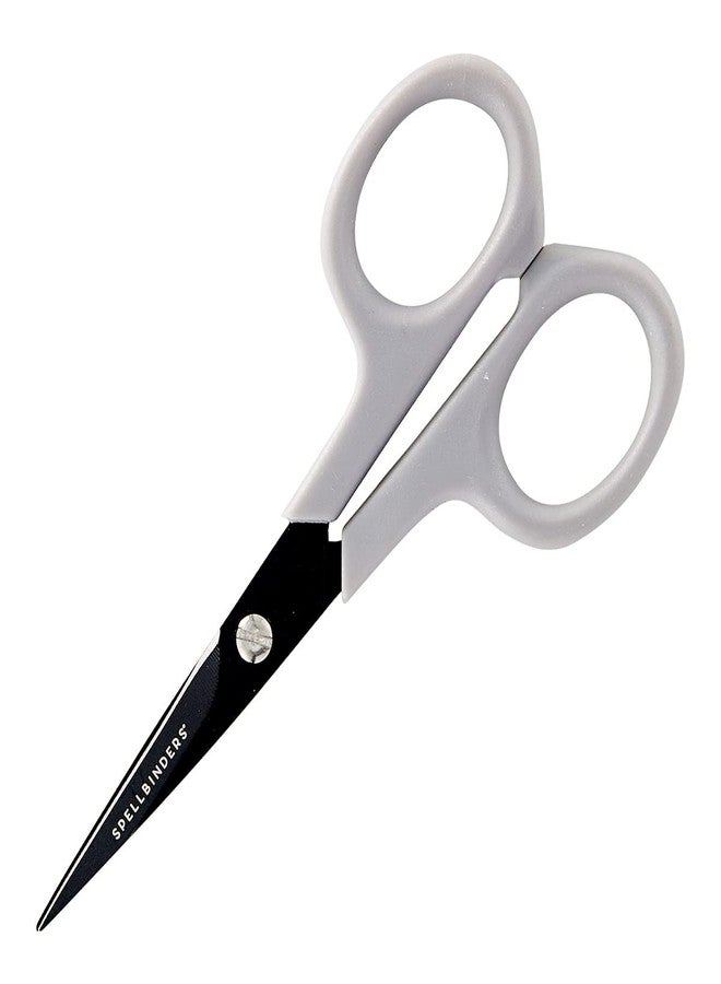 SPELLBINDERS PAPERCRAFTS, INC Spellbinders Detail Scissors 4", Gray - Image 1